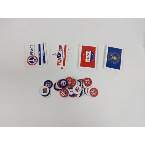 Monopoly House Divided Edition 2019 Game Replacement Cards Candidate Chips Vote - Picture 1 of 8